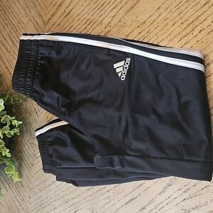 adidas Black Jogger Pants Size S Boys